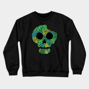 Skull Floral Crewneck Sweatshirt